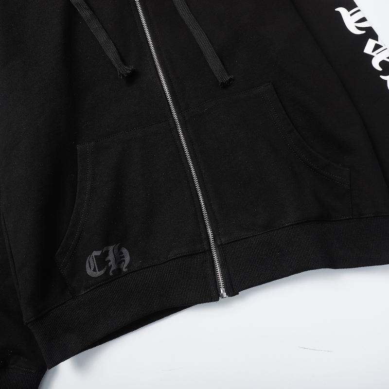 【クロムハーツ】 Chrome Hearts Zip Up Hoodie M8526 Tシャツ 長袖パーカー