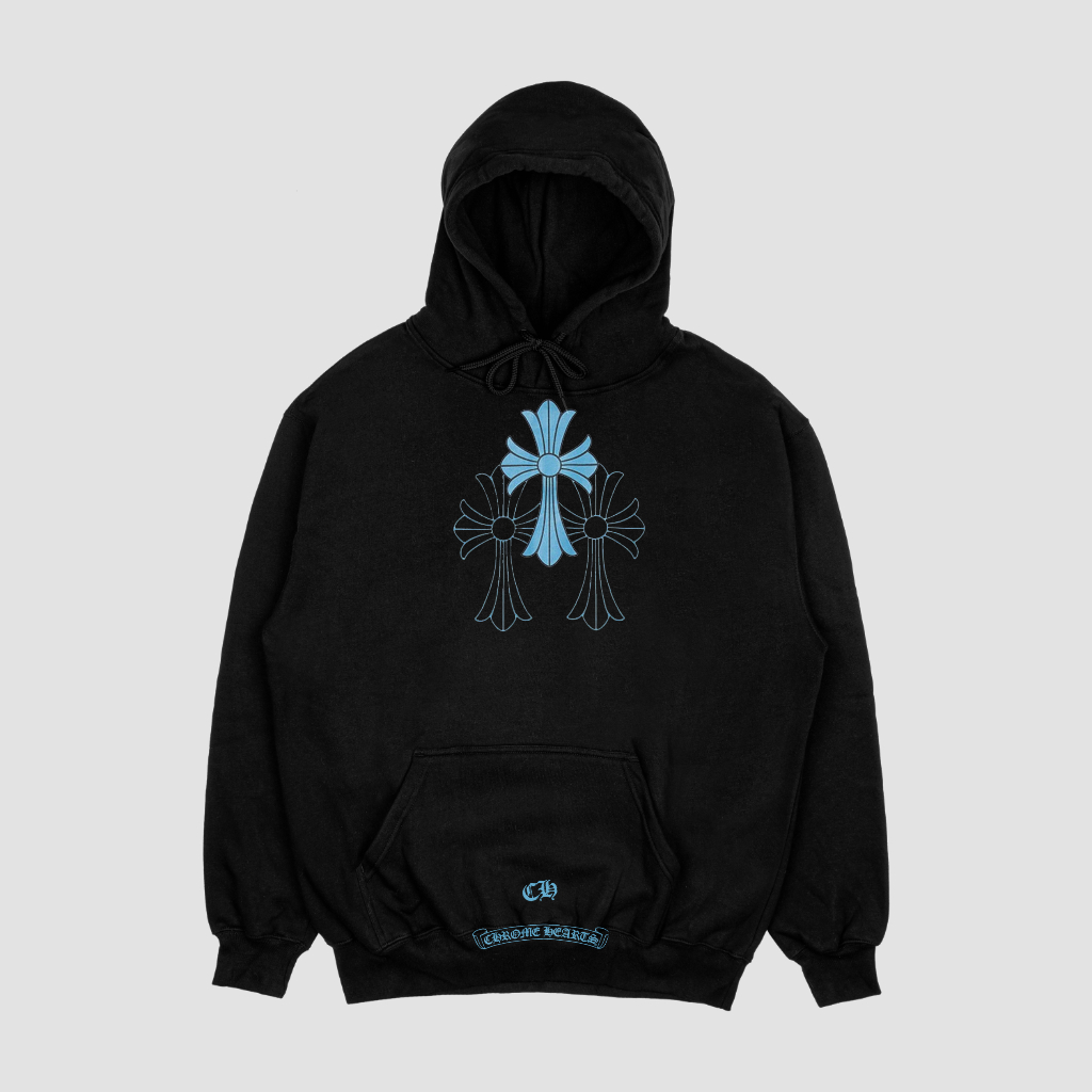 Chrome Hearts クラシックなロゴプリントパーカー