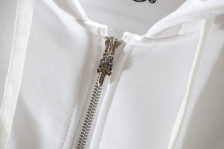 【クロムハーツ】 Chrome Hearts Zip Up Hoodie K5001 Tシャツ 長袖パーカー