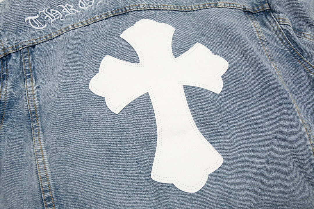 【Chrome Hearts】クロムハーツ 新作デニムジャケット Tシャツ