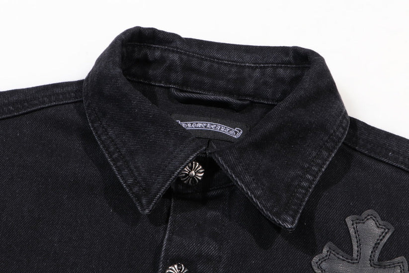 【Chrome Hearts】クロムハーツ 新作デニムジャケット Tシャツ