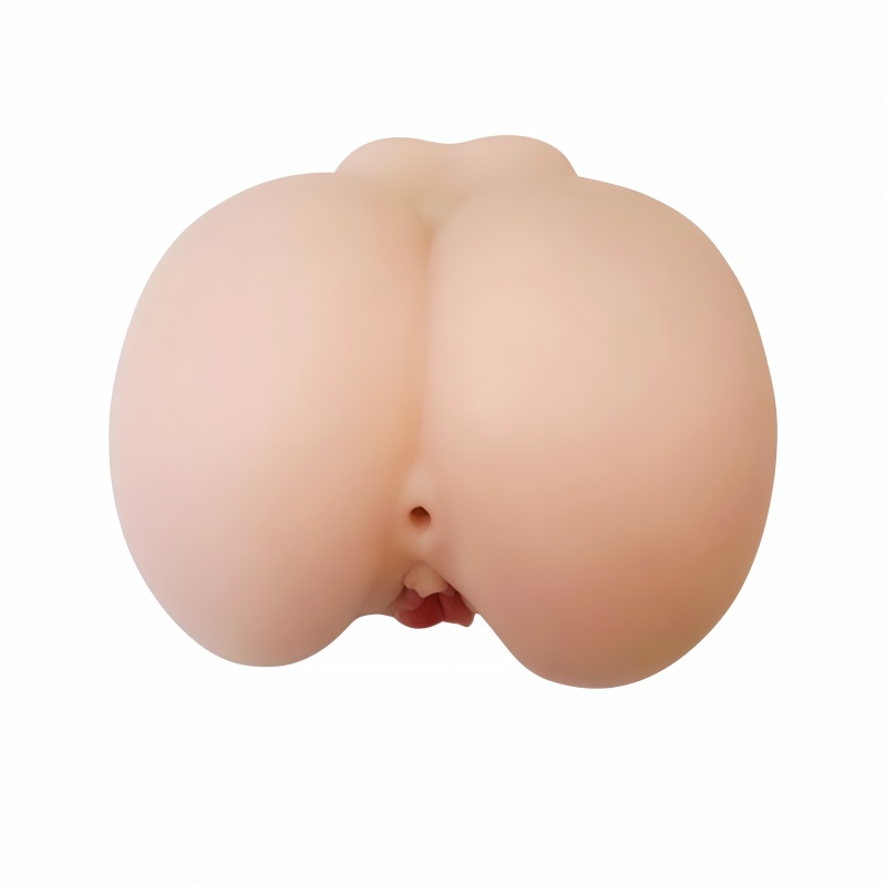 NO.6--Realistic Dual-Hole Male Masturbator (Buttock Model)