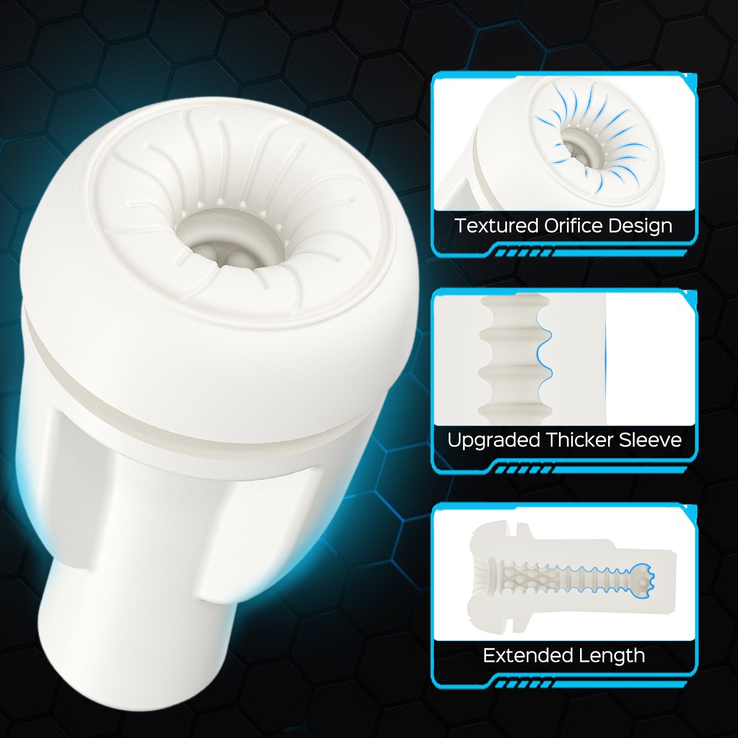 NO.10--Automatic Sucking Vibrating Male Masturbator