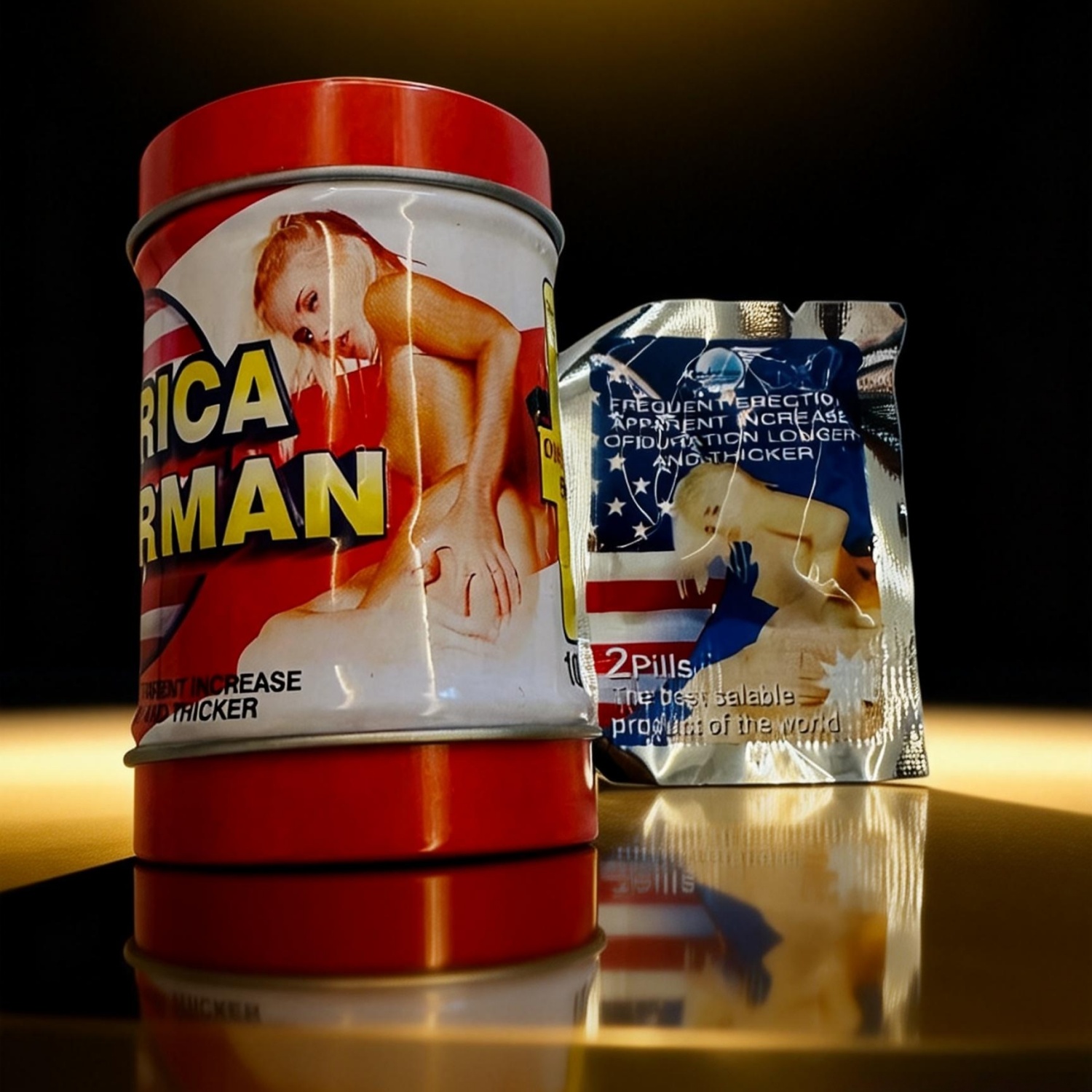 NO.68--Captain America™ – Rapid Erection Capsules