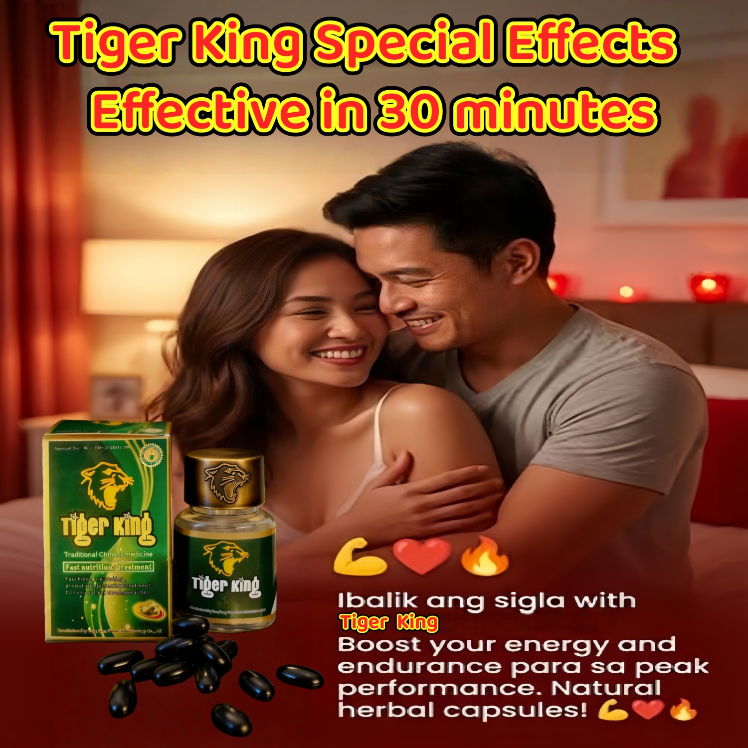 NO.67--Tiger King™: Herbal Support for Men’s PE/Prostatitis