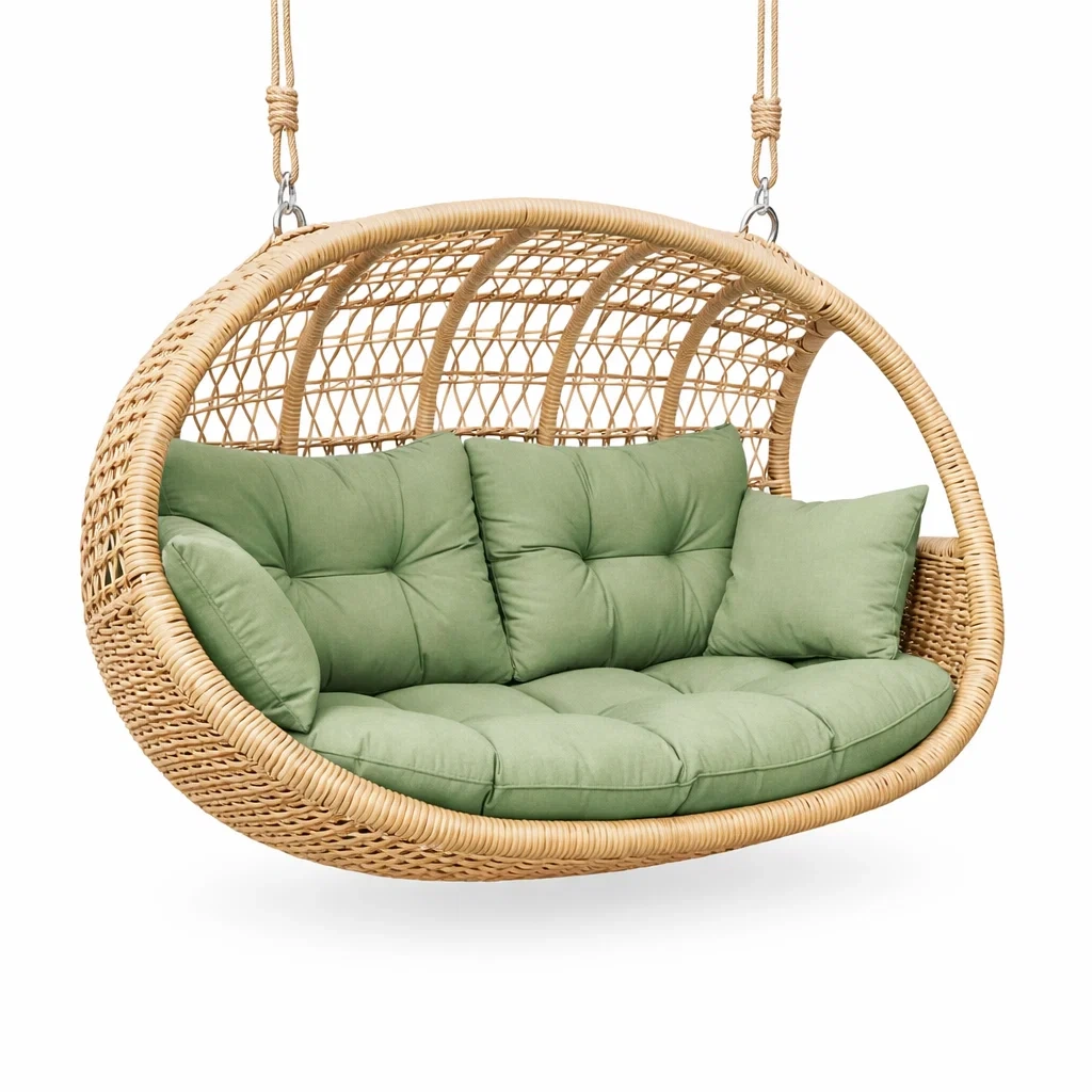 rattan swing