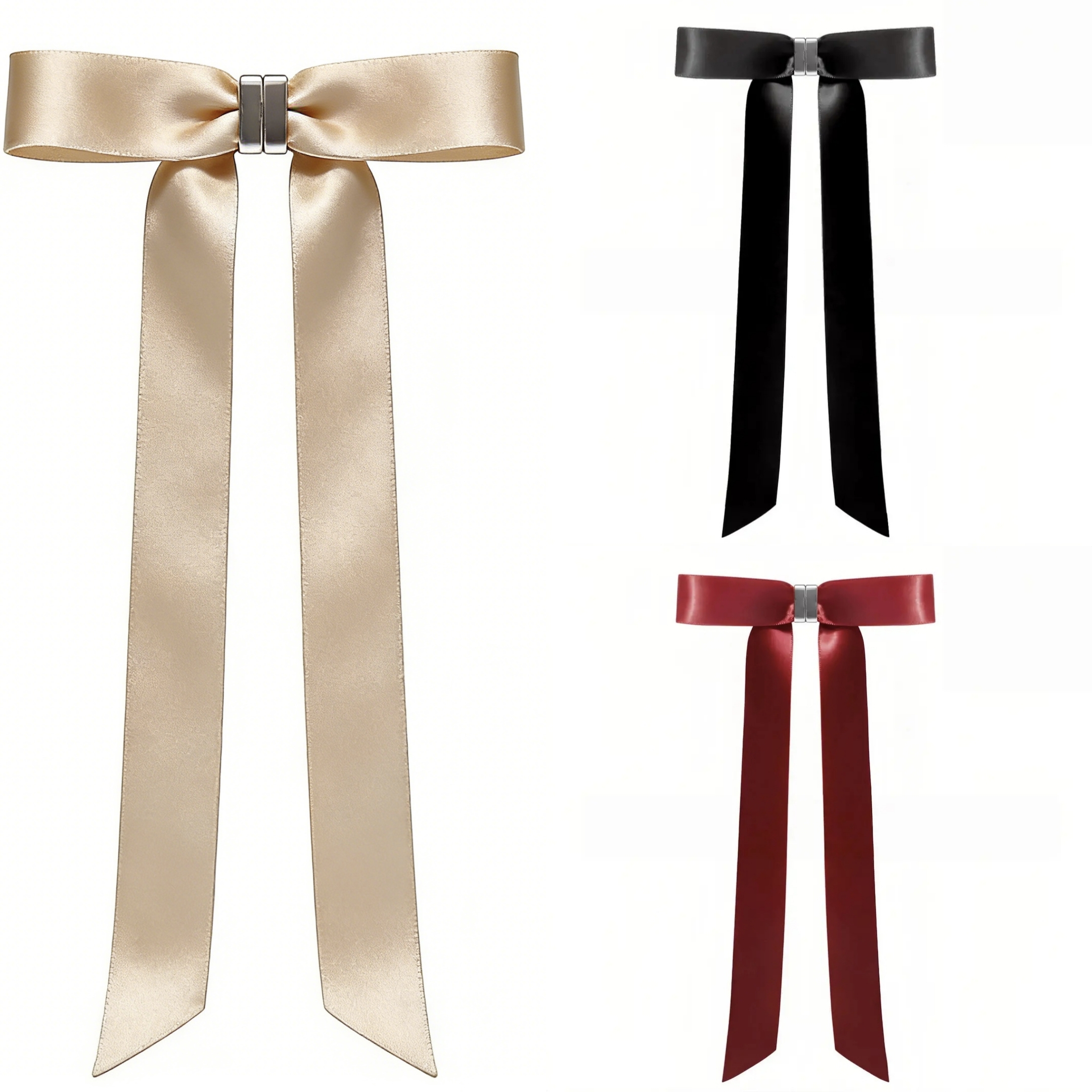 🎀 Разделяща се панделка за коса, с различни цветове за избор!