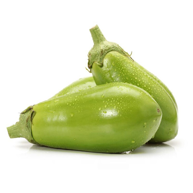 🍆 Zeleninové semená baklažánu Nubia – pruhovaný baklažán