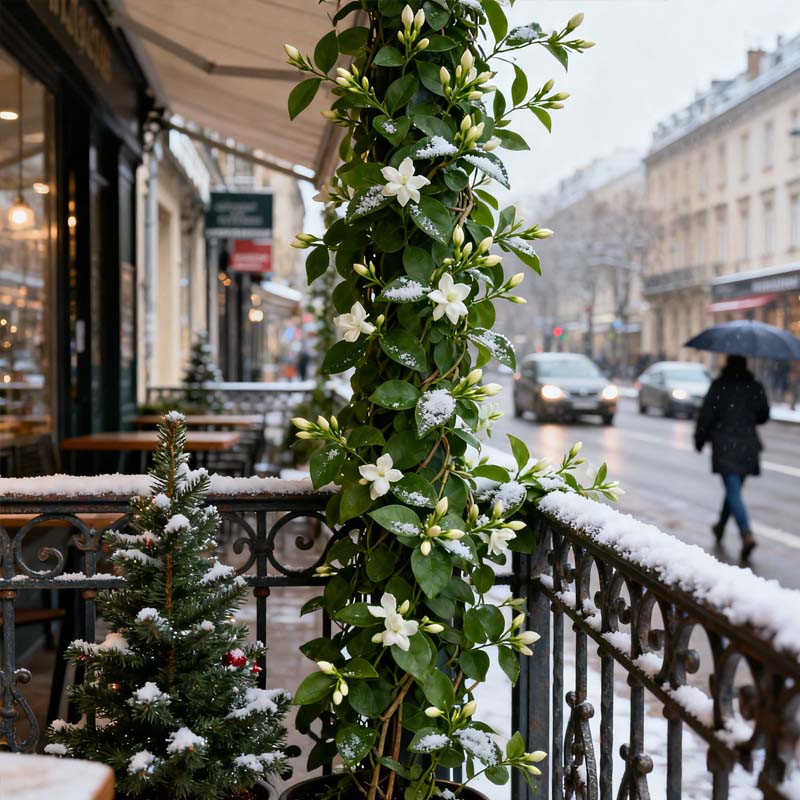 🏆 PREDANÉ VYŠE 75 000 KUSOV! 🌿❄️ Semená jazmínu s vôňou polnoci – zimná výsadba, farby trvaliek a voňavá elegancia záhrady 🌸 (Iba semená, bez kvetináča)