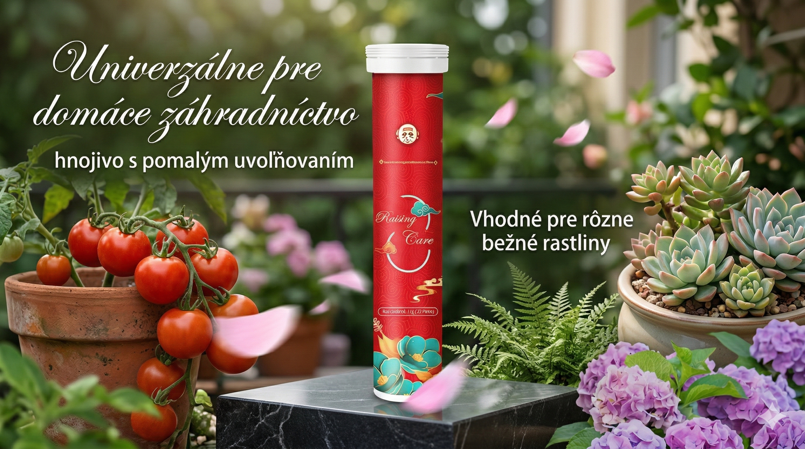 Organické hnojivo v tabletách s pomalým uvoľňovaním – Kompletná výživa pre vašu záhradu! 🌿