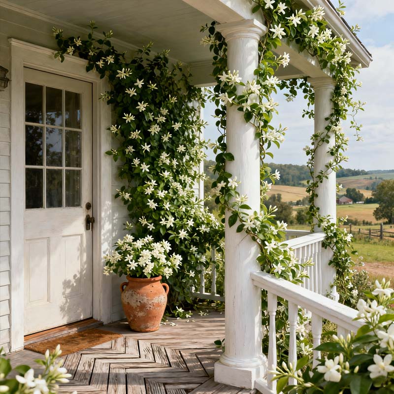 🏆 PREDANÉ VYŠE 75 000 KUSOV! 🌿❄️ Semená jazmínu s vôňou polnoci – zimná výsadba, farby trvaliek a voňavá elegancia záhrady 🌸 (Iba semená, bez kvetináča)