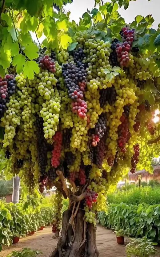 🌿Semená obrovského hrozna: tenké korene, veľké a bez semien🍇