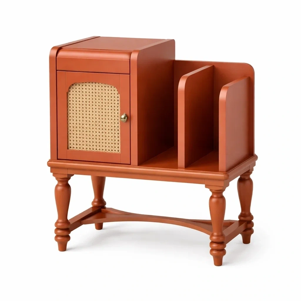 Terracotta Classic Small Storage Cabinet-basebraid