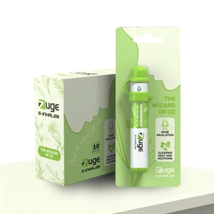 E-Inhaler-The Wizard of Oz
aromatherapy
Glycerin, Menthol, Peppermint Essential Oil, Blumea Balsamifera Extract