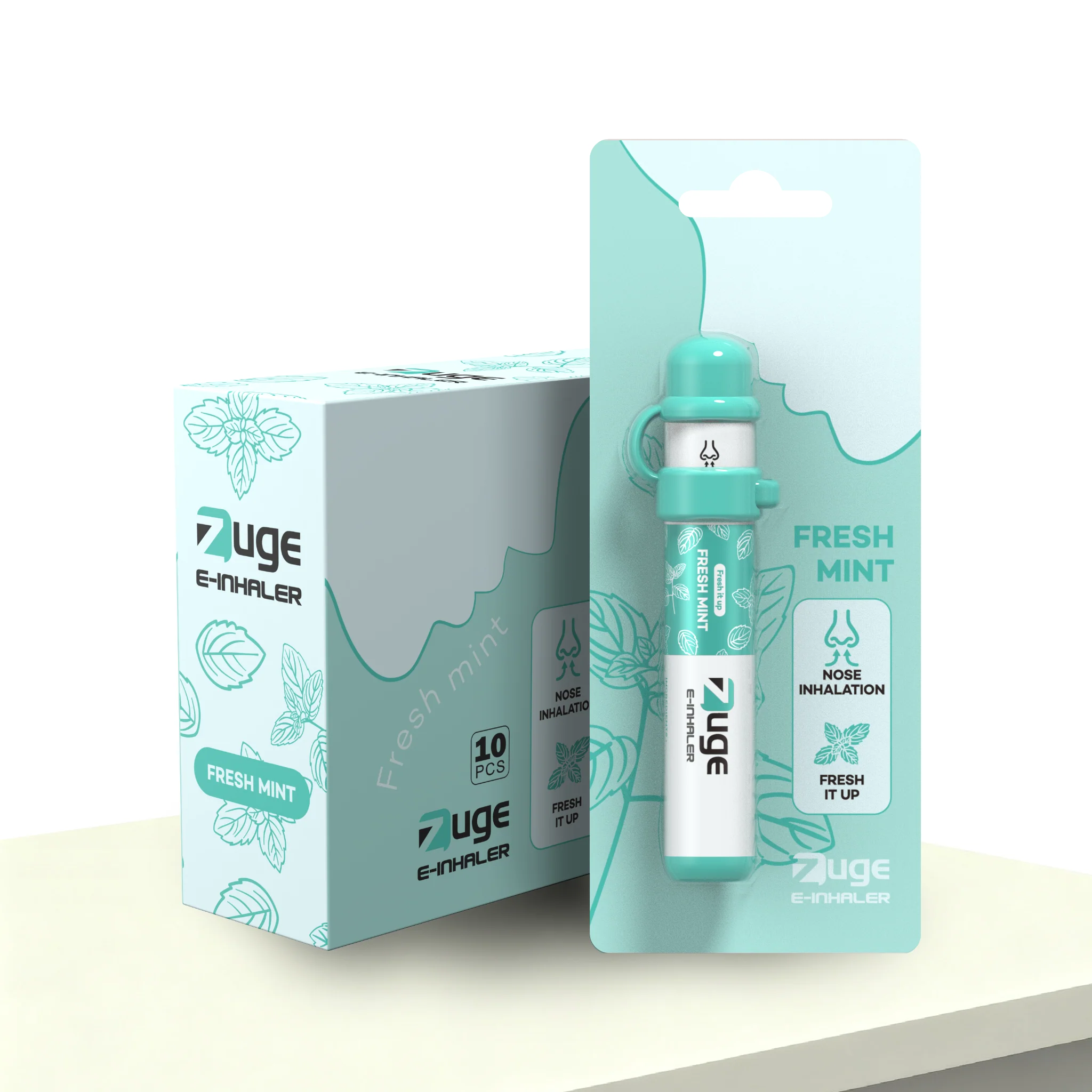 E-inhaler-Fresh Mint
aromatherapy
Glycerin, Menthol, Peppermint Essential Oil, Blumea Balsamifera Extract