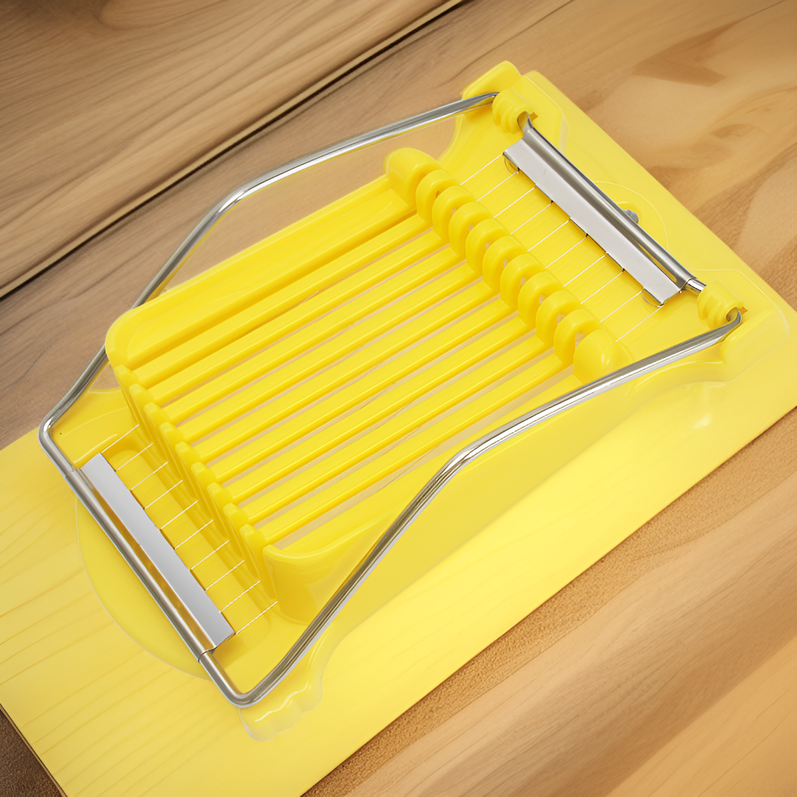 Perfectly sliced luncheon meat arranged on a plate