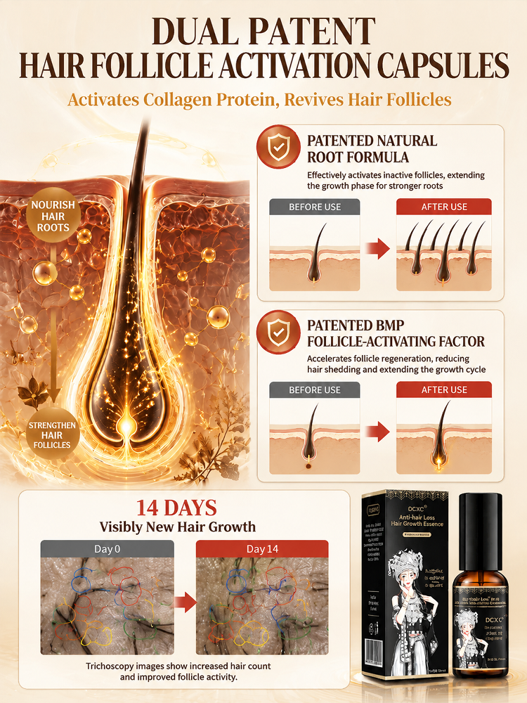 Anti-hair loss and hair strengthening serum