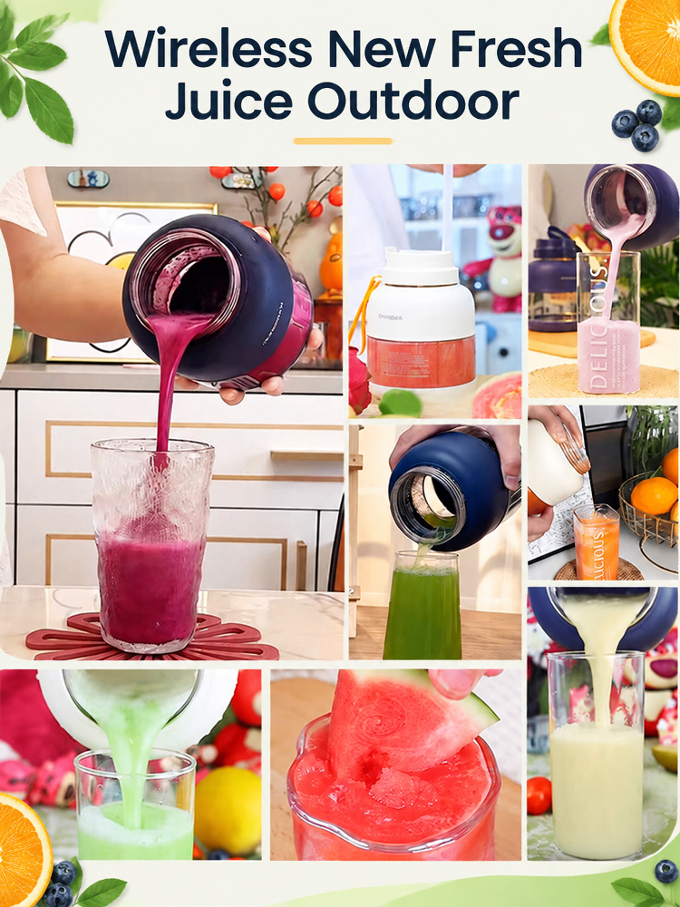 Portable Large-Capacity Juicer