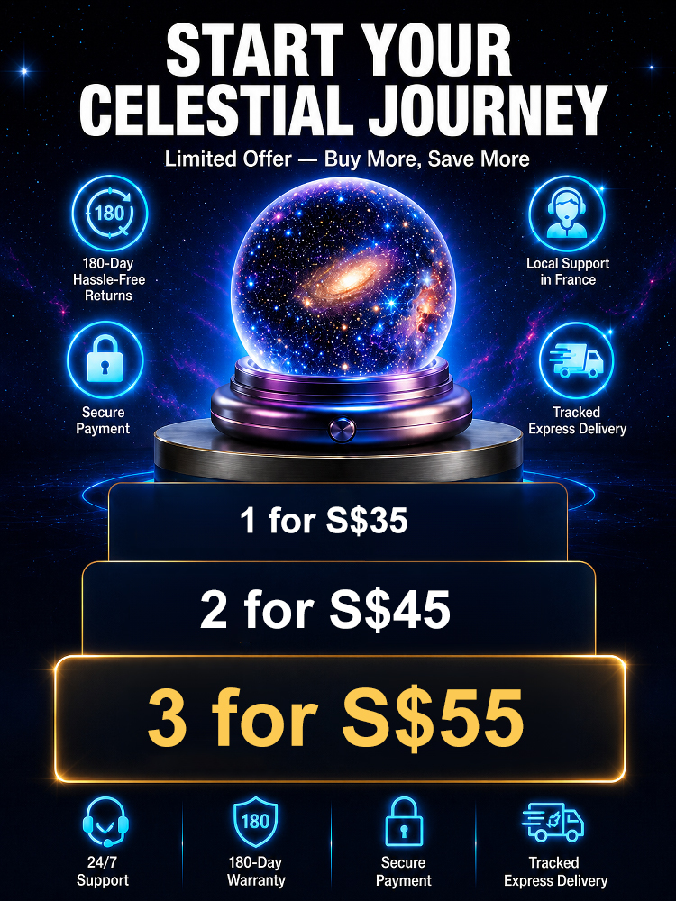 4K Ultra HD Holographic Floating Aurora Star Projector