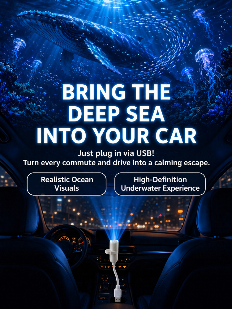 Creative deep sea projection lamp