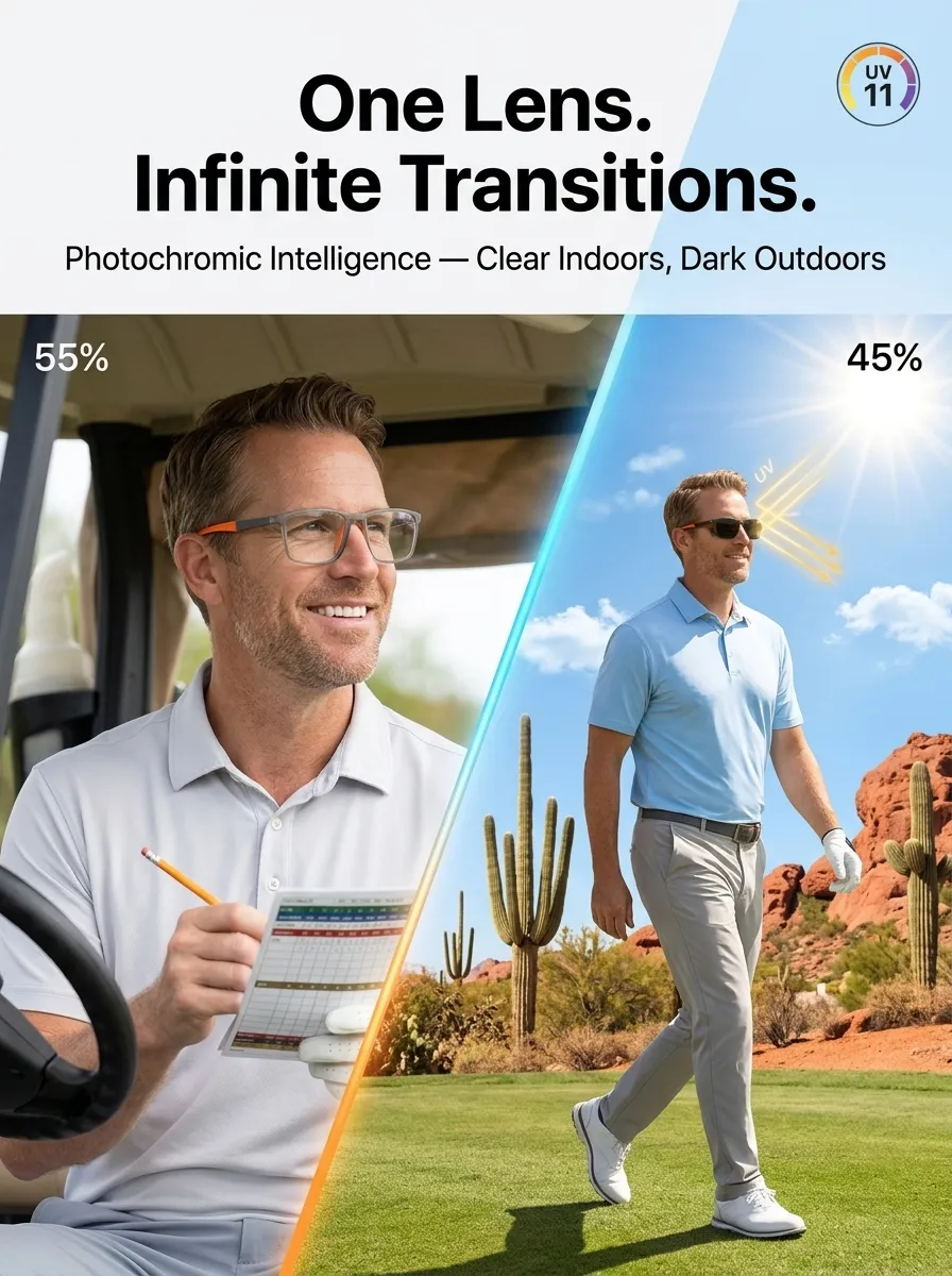 Ultra-light and comfortable anti-blue light presbyopia glasses