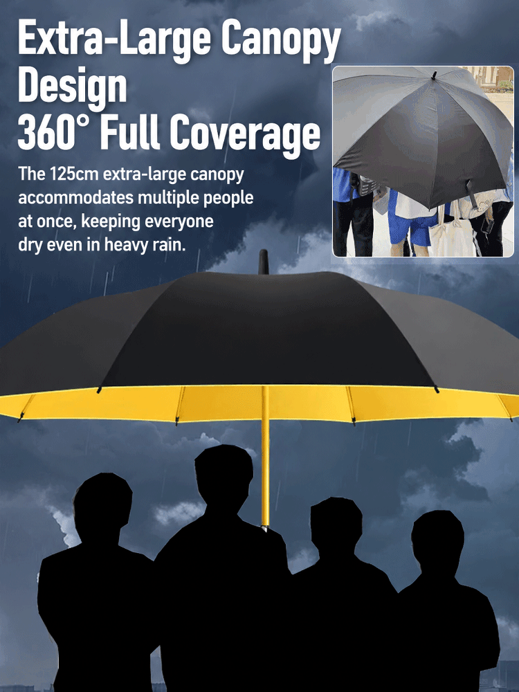 Typhoon-Proof & Storm-Resistant Reinforced Umbrella