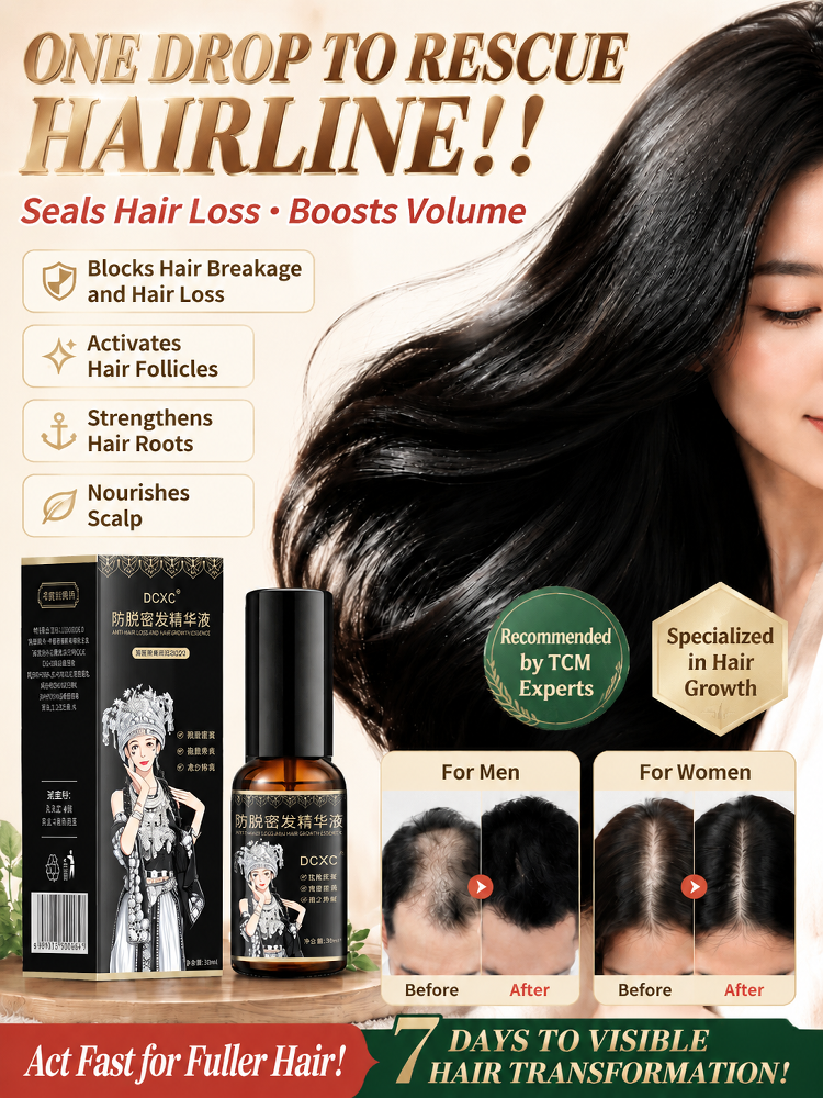 Anti-hair loss and hair strengthening serum