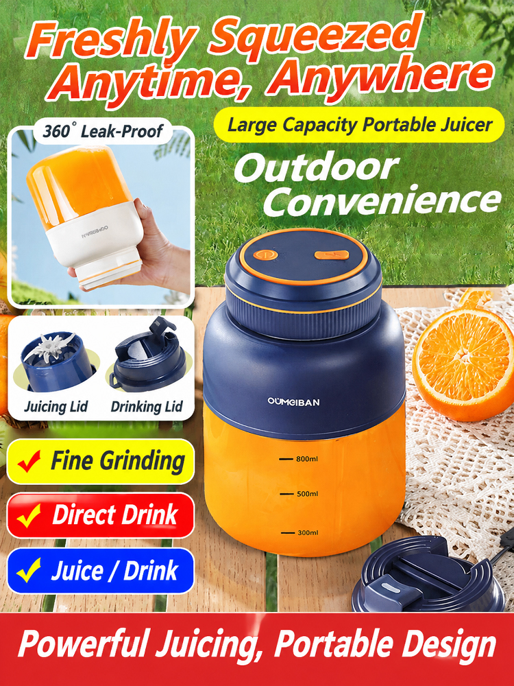 Portable Large-Capacity Juicer