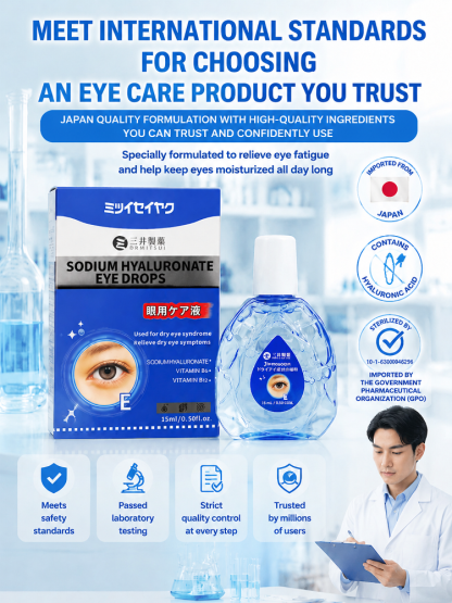 [1 Second Instant 4K Eyes] Liquid Hyaluronic Acid Eye Drops