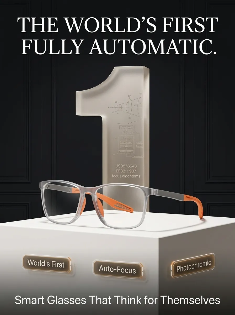 Ultra-light and comfortable anti-blue light presbyopia glasses