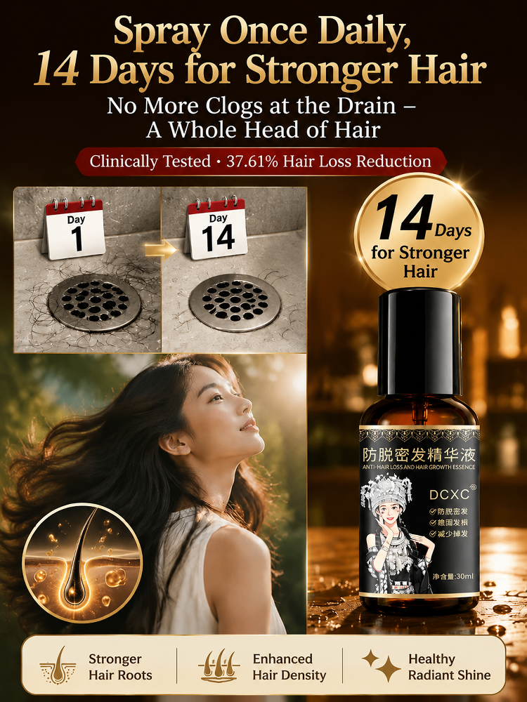 Anti-hair loss and hair strengthening serum