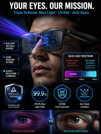 AI Smart Bluetooth Glasses