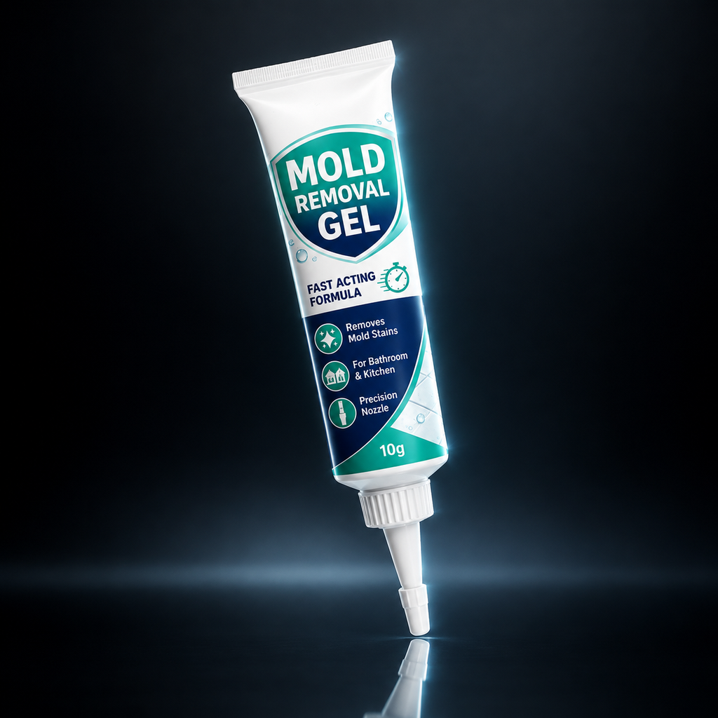 🧼✨ Erős Mélyrehatoló Penészeltávolító Gél Makacs és Régi Penész Ellen - Tiszta Szilikon és Fuga 🌿