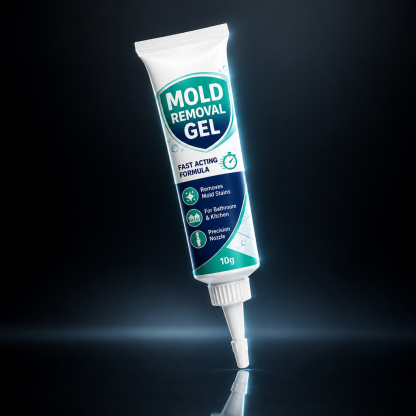 🧼✨ Erős Mélyrehatoló Penészeltávolító Gél Makacs és Régi Penész Ellen - Tiszta Szilikon és Fuga 🌿