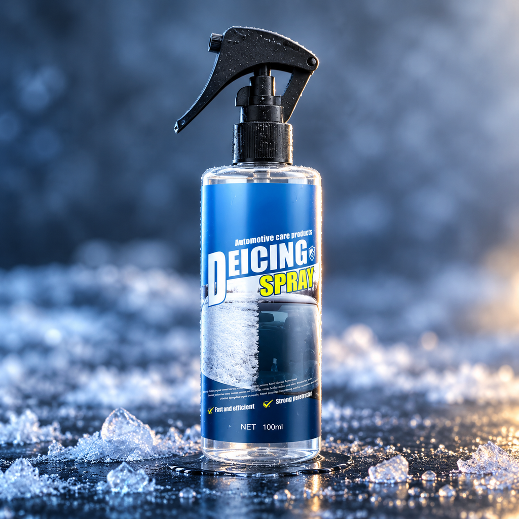🚗❄️ Gyors Jégoldó Spray Extrém Hidegben -40°C-ig - Szélvédőre és Zárakra Kaparás Nélkül ⚡