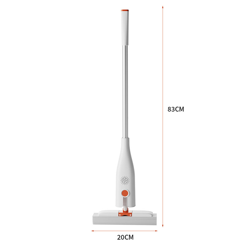 【Cleans decade-old dirt effortlessly】Dual-use upright mop for wet and dry cleaning.