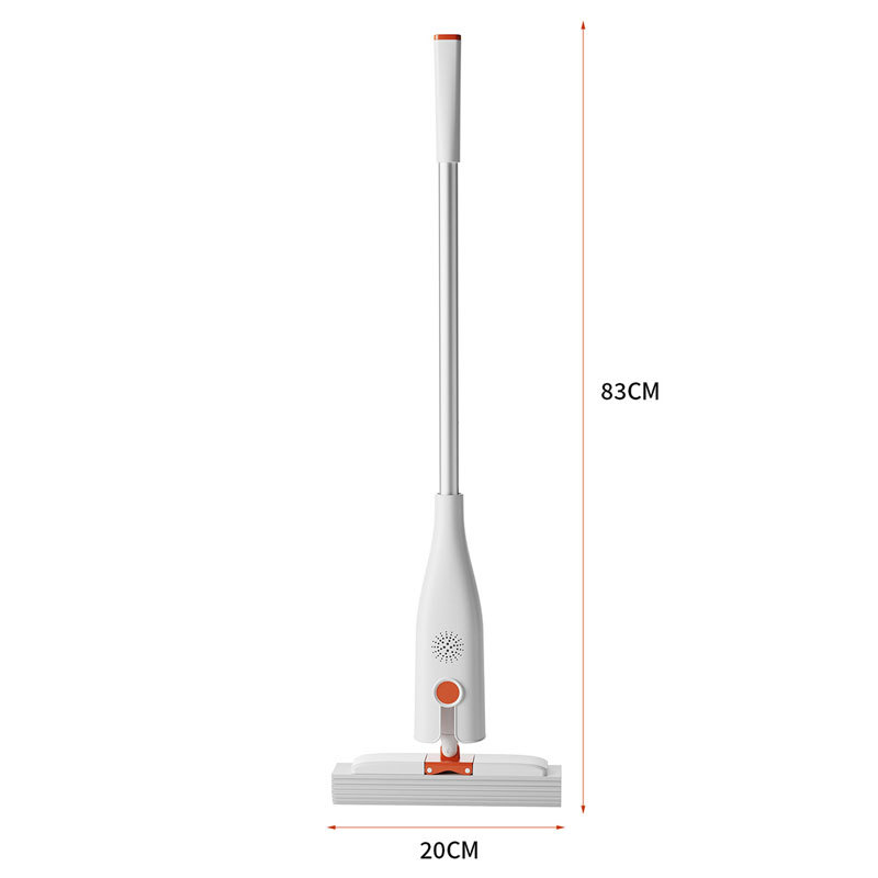 【Cleans decade-old dirt effortlessly】Dual-use upright mop for wet and dry cleaning.