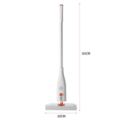 【Cleans decade-old dirt effortlessly】Dual-use upright mop for wet and dry cleaning.