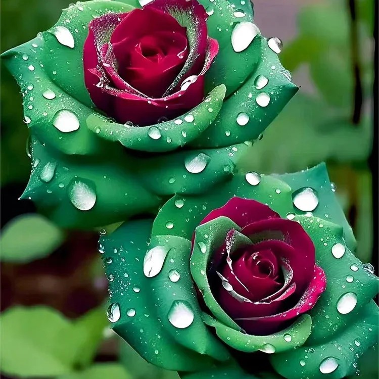 🌹Rare Heirloom Blue Rose Seeds