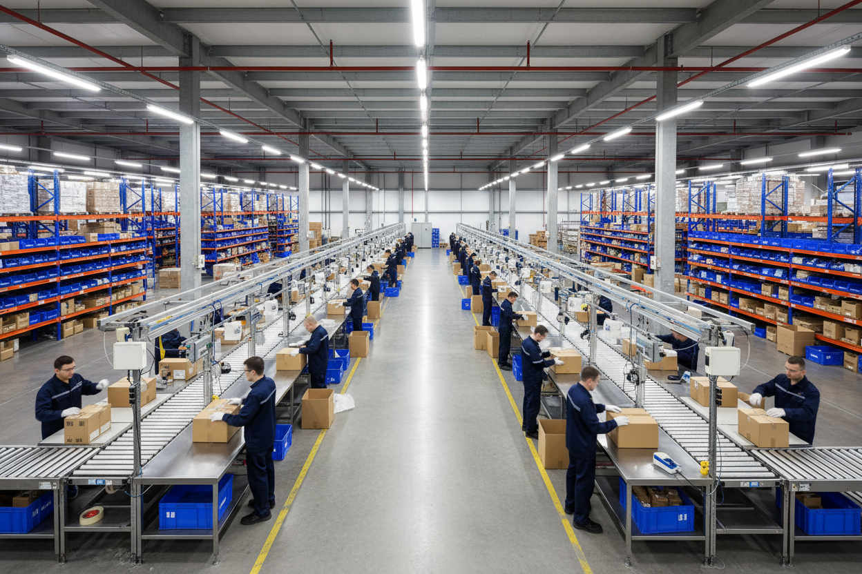 专业物流打包车间