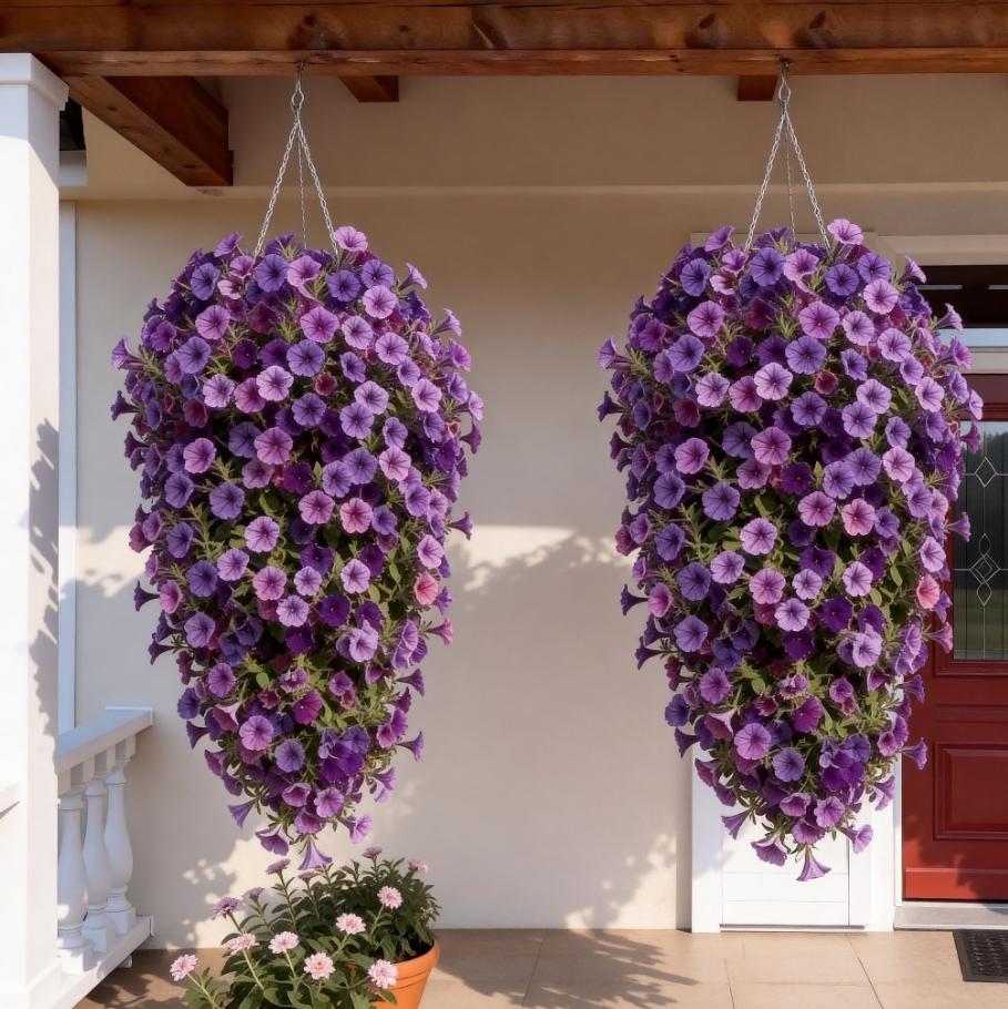 🔥Utolsó nap 60% KEDVEZMÉNY🔥🌺 UV-álló függő mű hajnalvirág (Ipomoea) inda