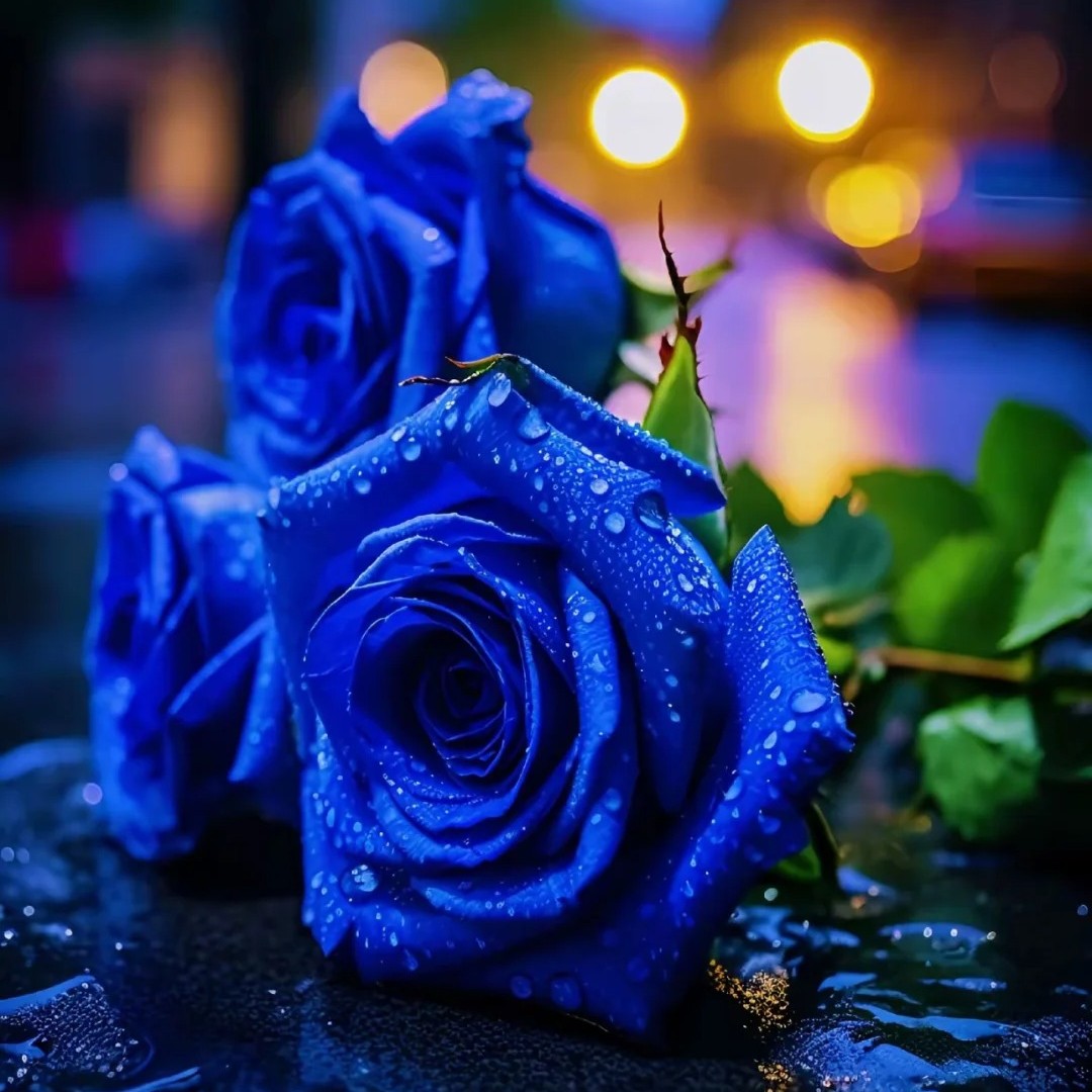 🌹Rare Heirloom Blue Rose Seeds