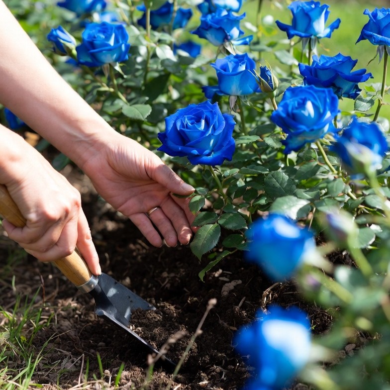 🌹Rare Heirloom Blue Rose Seeds