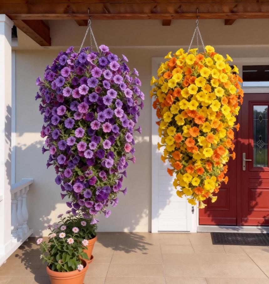 🔥Utolsó nap 60% KEDVEZMÉNY🔥🌺 UV-álló függő mű hajnalvirág (Ipomoea) inda