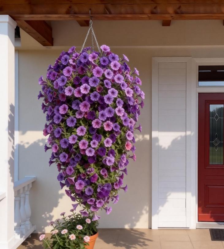 🔥Utolsó nap 60% KEDVEZMÉNY🔥🌺 UV-álló függő mű hajnalvirág (Ipomoea) inda