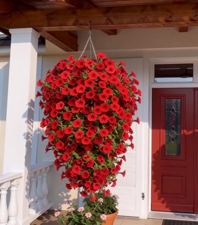 🔥Utolsó nap 60% KEDVEZMÉNY🔥🌺 UV-álló függő mű hajnalvirág (Ipomoea) inda