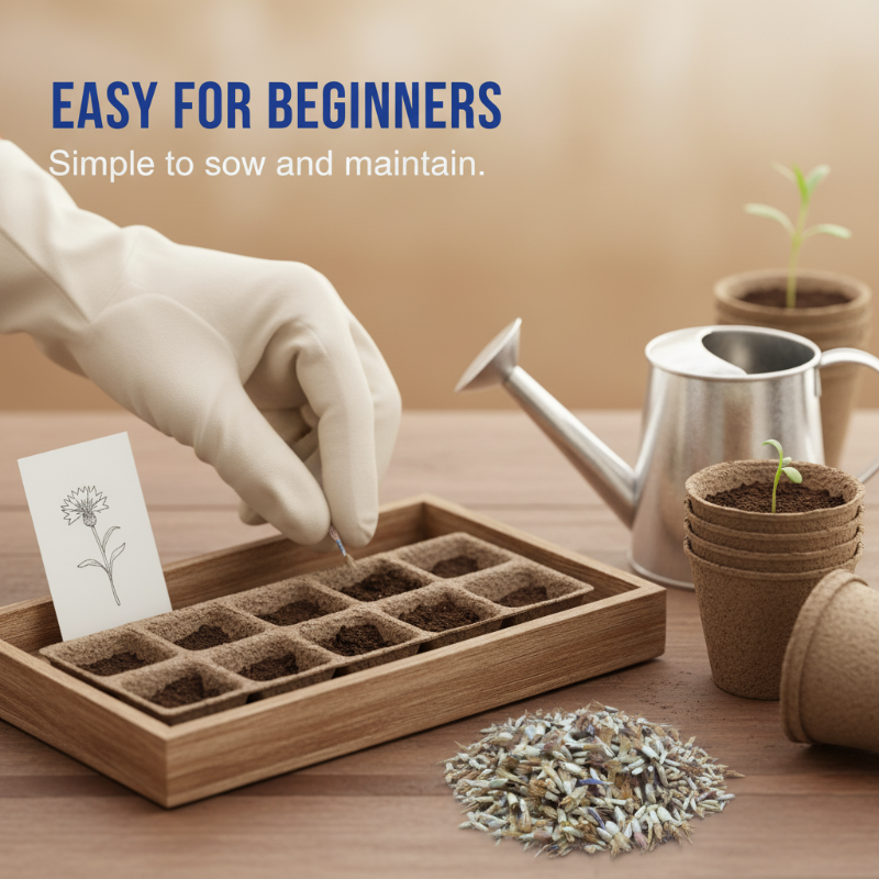 Семена от метличина за градини, цъфтящи през целия сезон