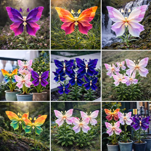 Motýľová pavúčia ľalia Semienka elegantného motýľa – Kvitnúce krídla pre vašu záhradu