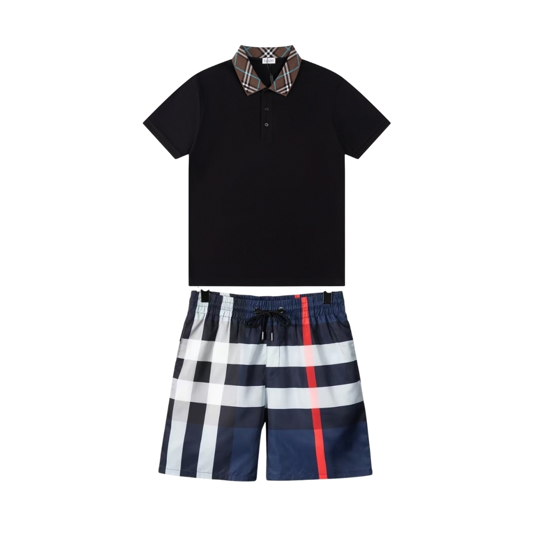 【BURBERRY】半袖T シャツショートパンツ セットアップ