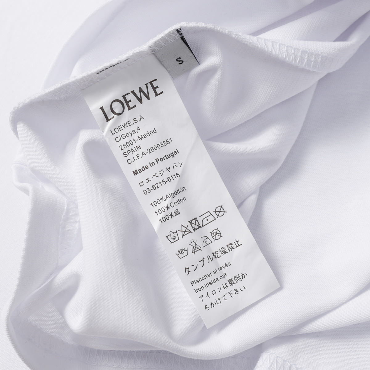 【LOEWE 公式旗艦店】（ロエベ）Tシャツ、ご好評に付き再入荷！